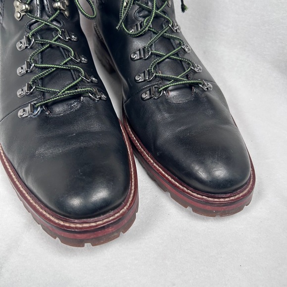 Johnston & Murphy J&M 1850 Boots Karnes Alpine Mens 11 M Black Leather 20-7677 - Picture 3 of 12